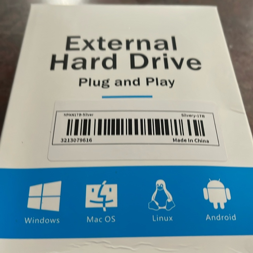 External Hard Drive